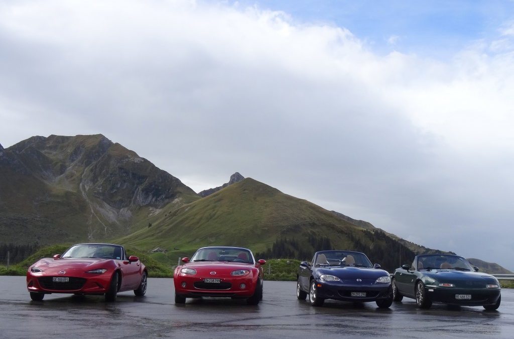 wheels! eMag dreht mit dem MX-5 Club Suisse