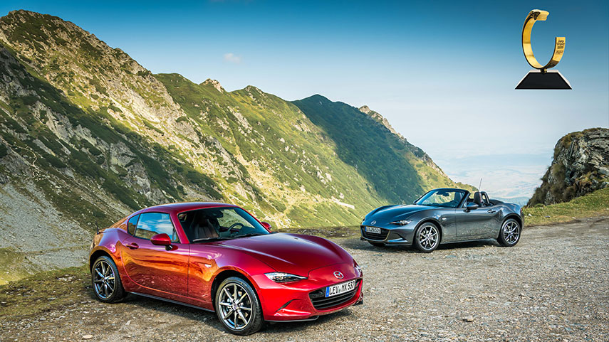 Mazda MX-5 gewinnt zum dritten Mal in Folge die Auto Trophy